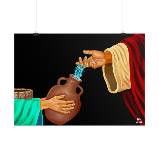 Living Water Rolled Art Print
