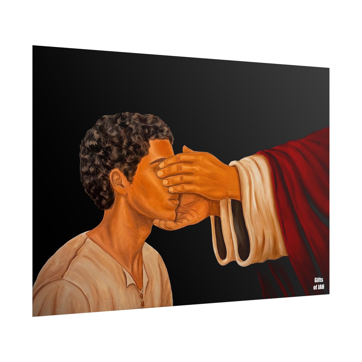 But Now I Can See Rolled Semi-Glossy Art Print