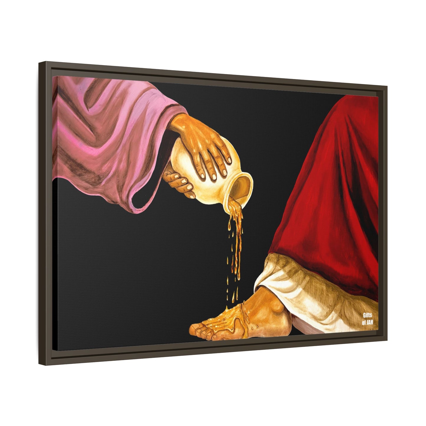 The Alabaster Jar Matte Canvas Framed Art