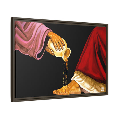 The Alabaster Box Framed Canvas