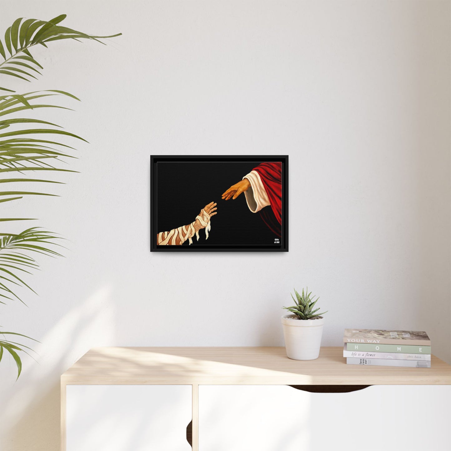 No Longer Bound Matte Canvas Framed Art