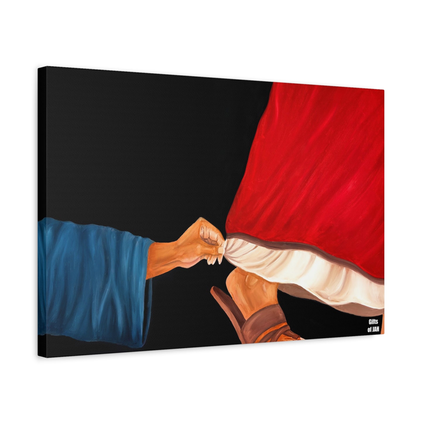 Faith's Silent Surrender | Religious Christian Painting