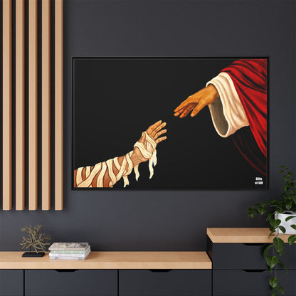 No Longer Bound Framed Canvas