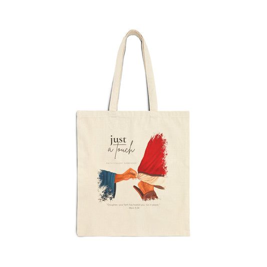 Faith's Silent Surrender Canvas Tote Bag