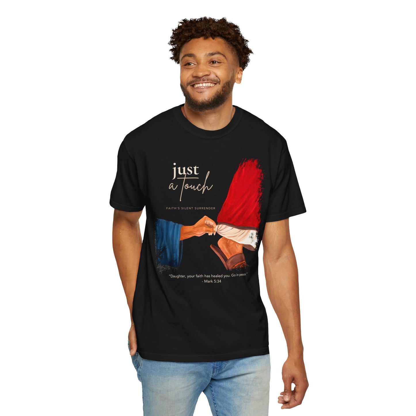 Just a Touch Faith T-shirt | Woman With the issue of Blood