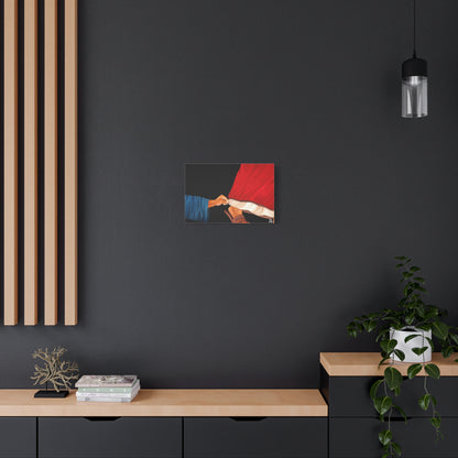 Faith's Silent Surrender Canvas