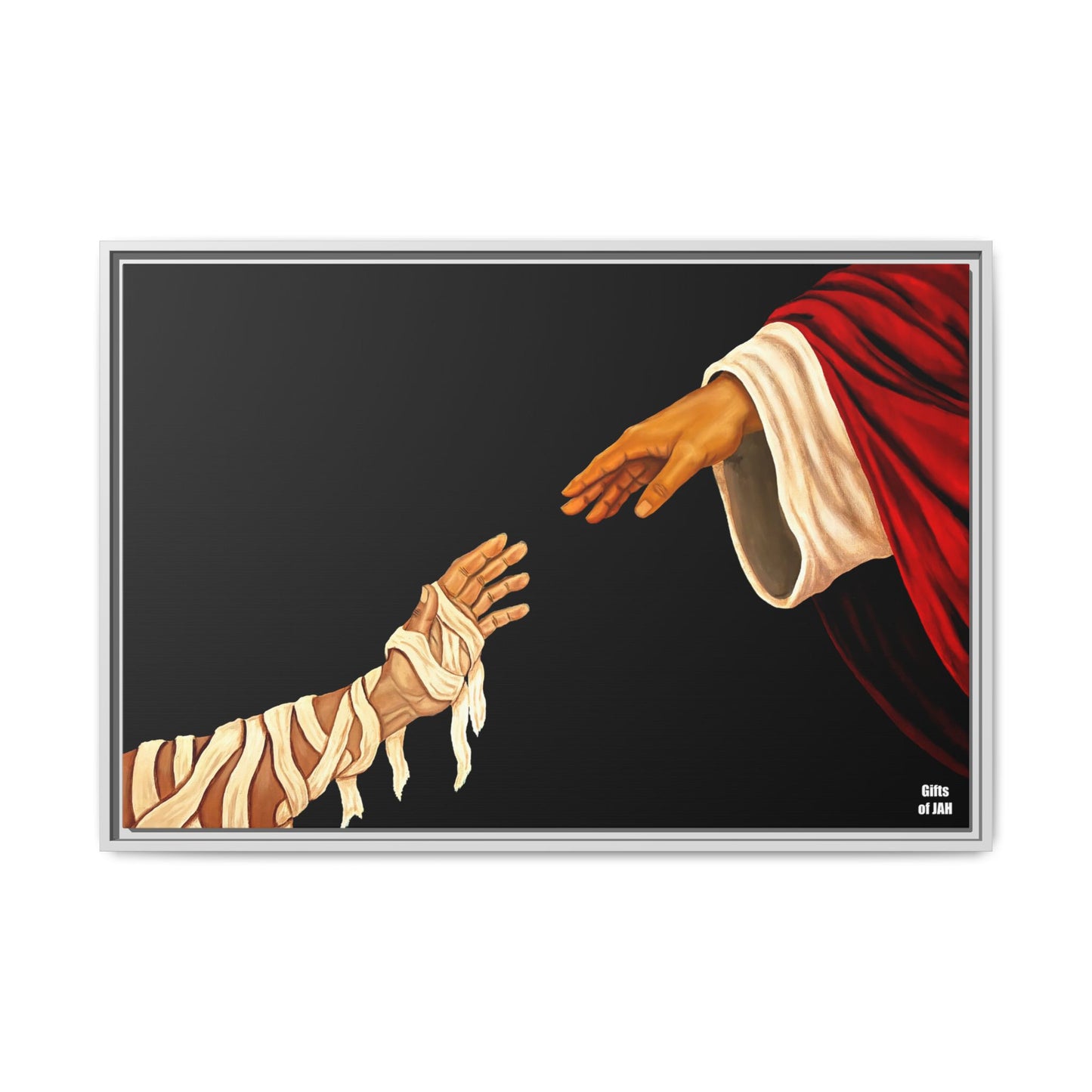 No Longer Bound Matte Canvas Framed Art