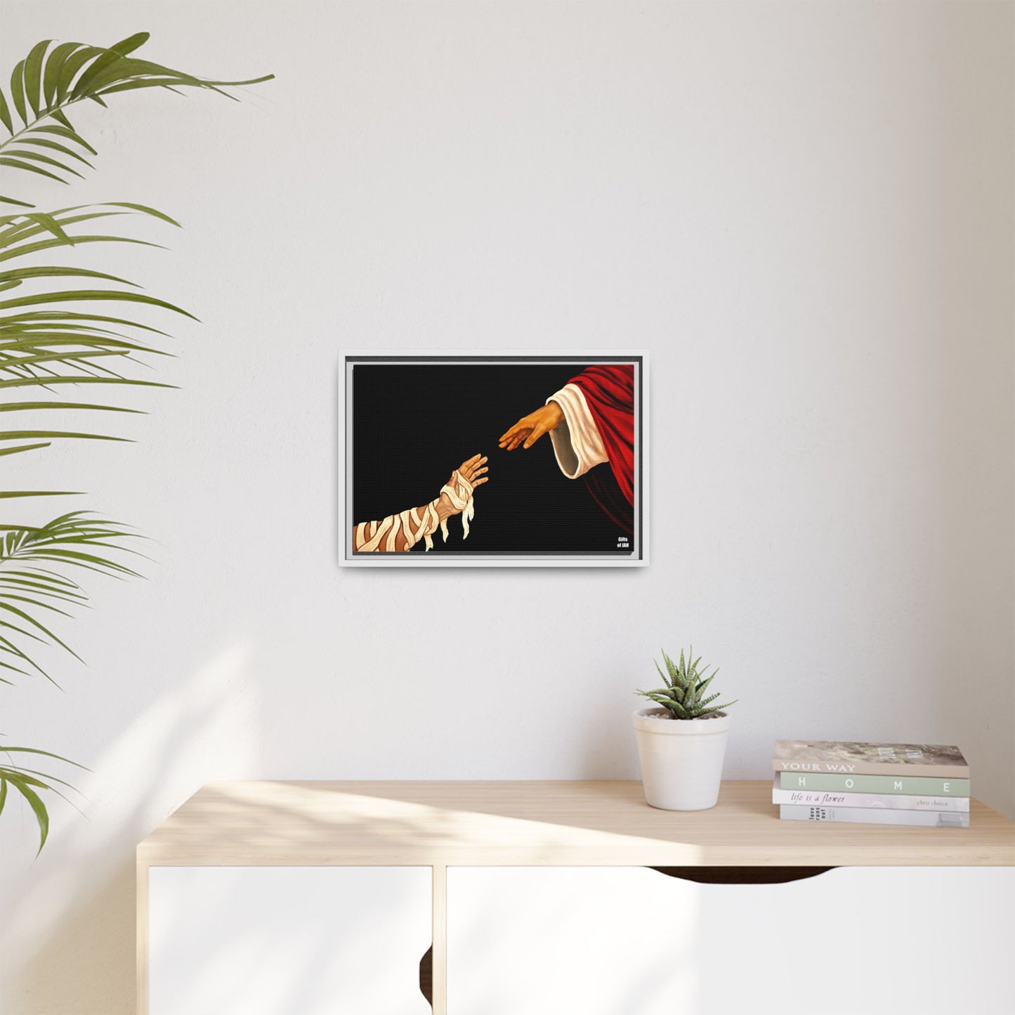 No Longer Bound Matte Canvas Framed Art