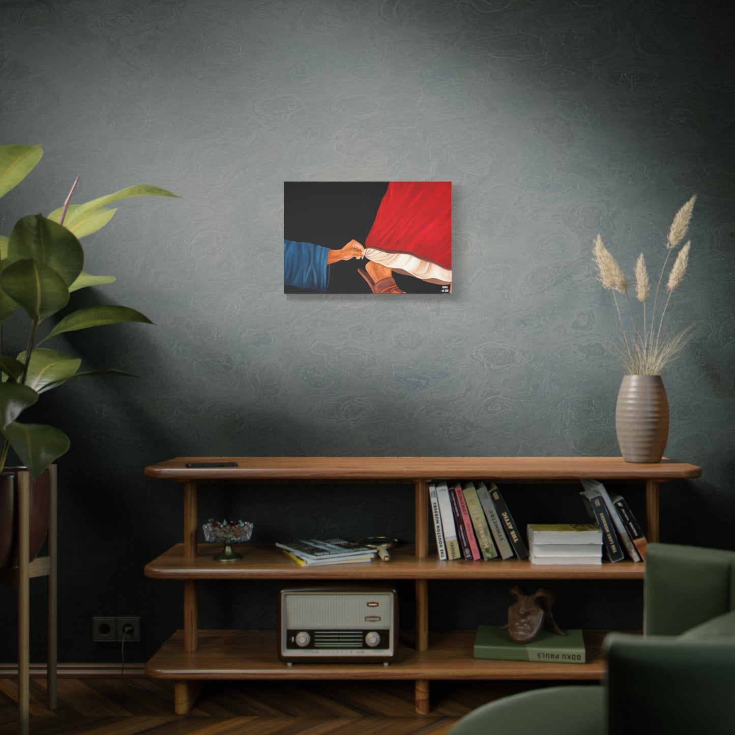 Faith's Silent Surrender | Religious Christian Painting