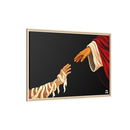 No Longer Bound Framed Canvas