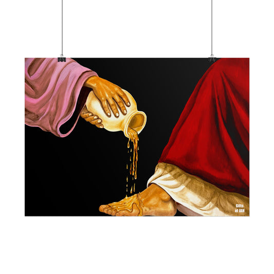 The Alabaster Box Rolled Art Print