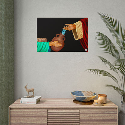 Living Water Rolled Art Print