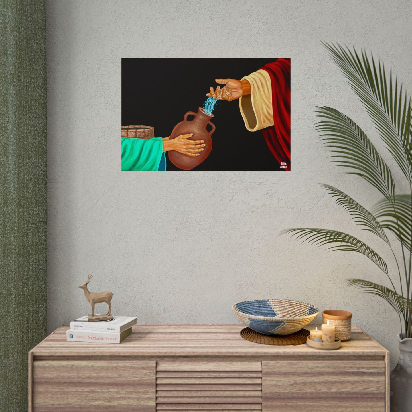 Living Water Rolled Semi-Glossy Art Print