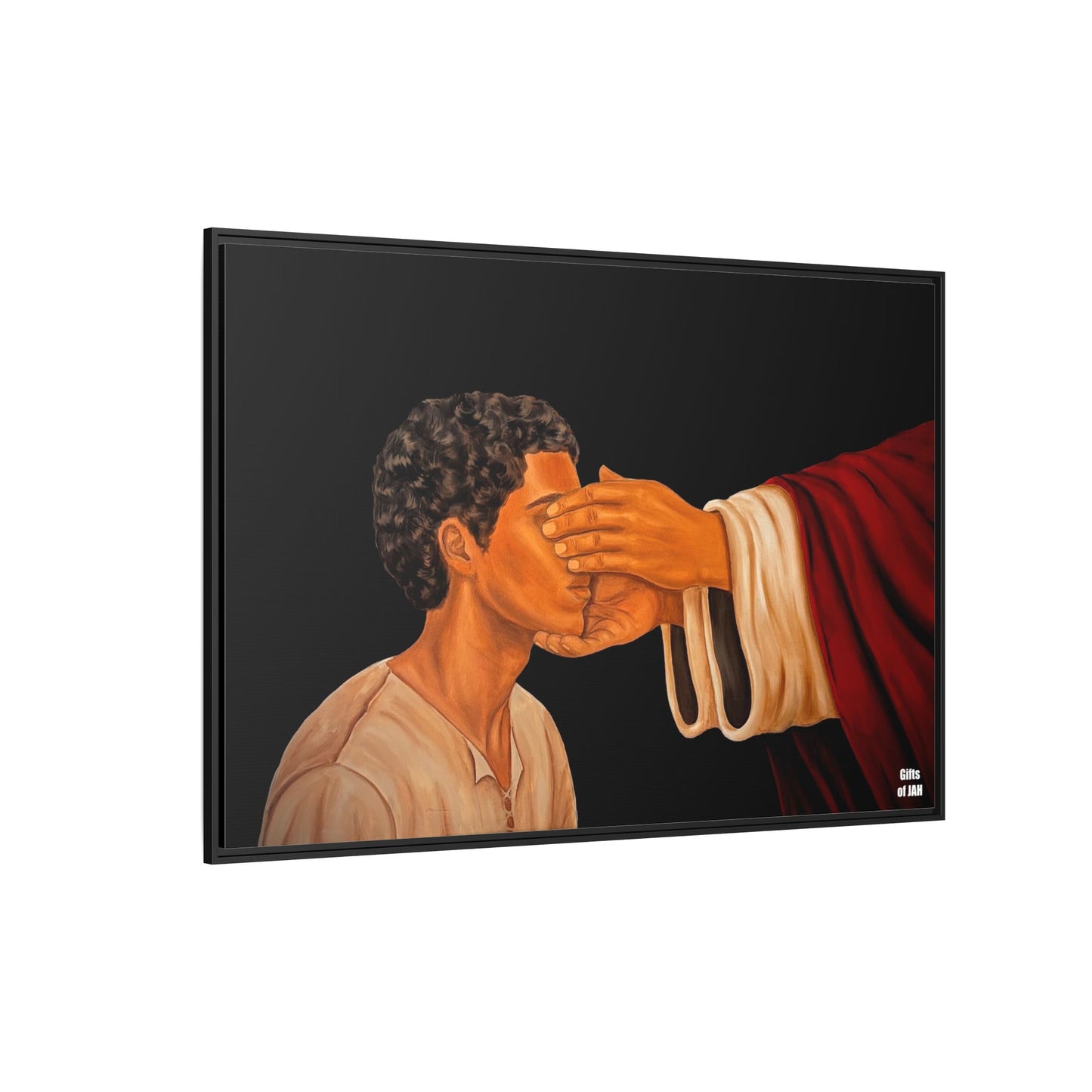 But Now I Can See Matte Canvas Framed Art