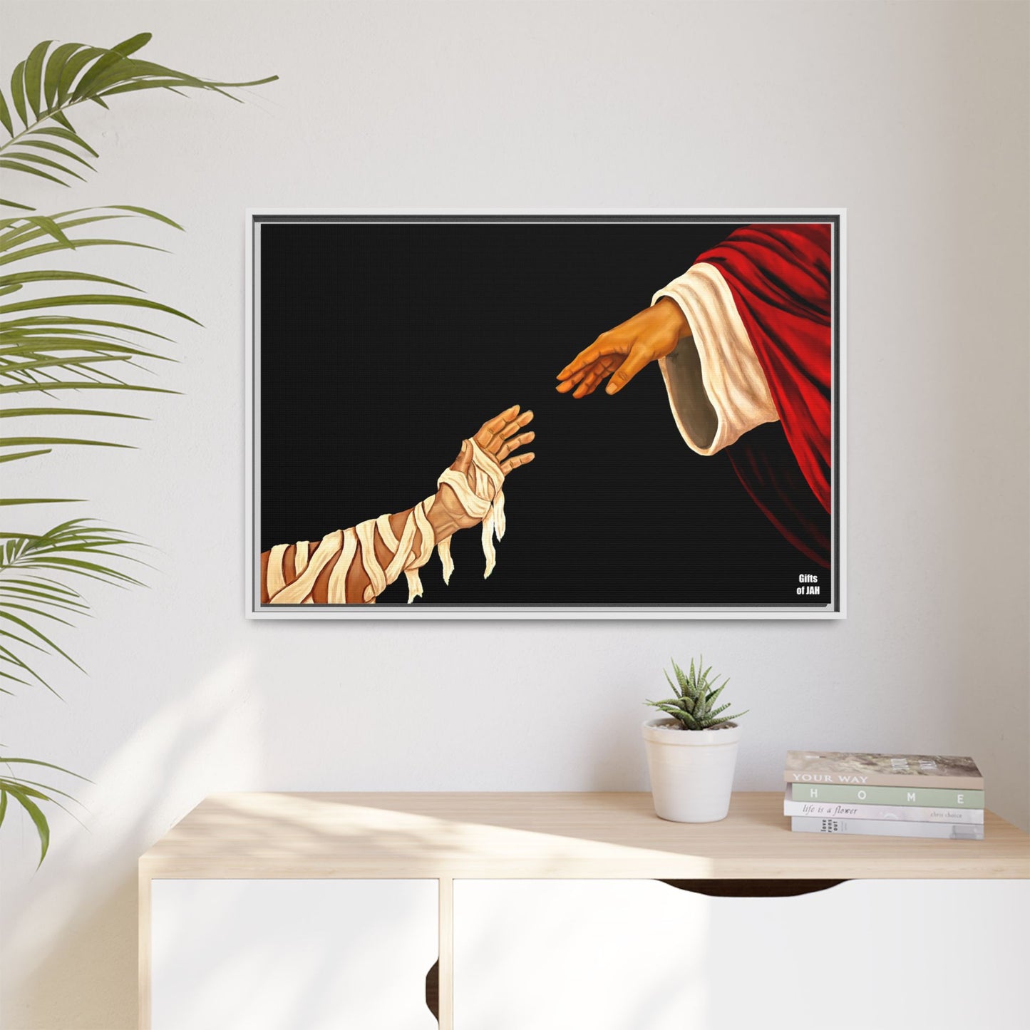 No Longer Bound Matte Canvas Framed Art