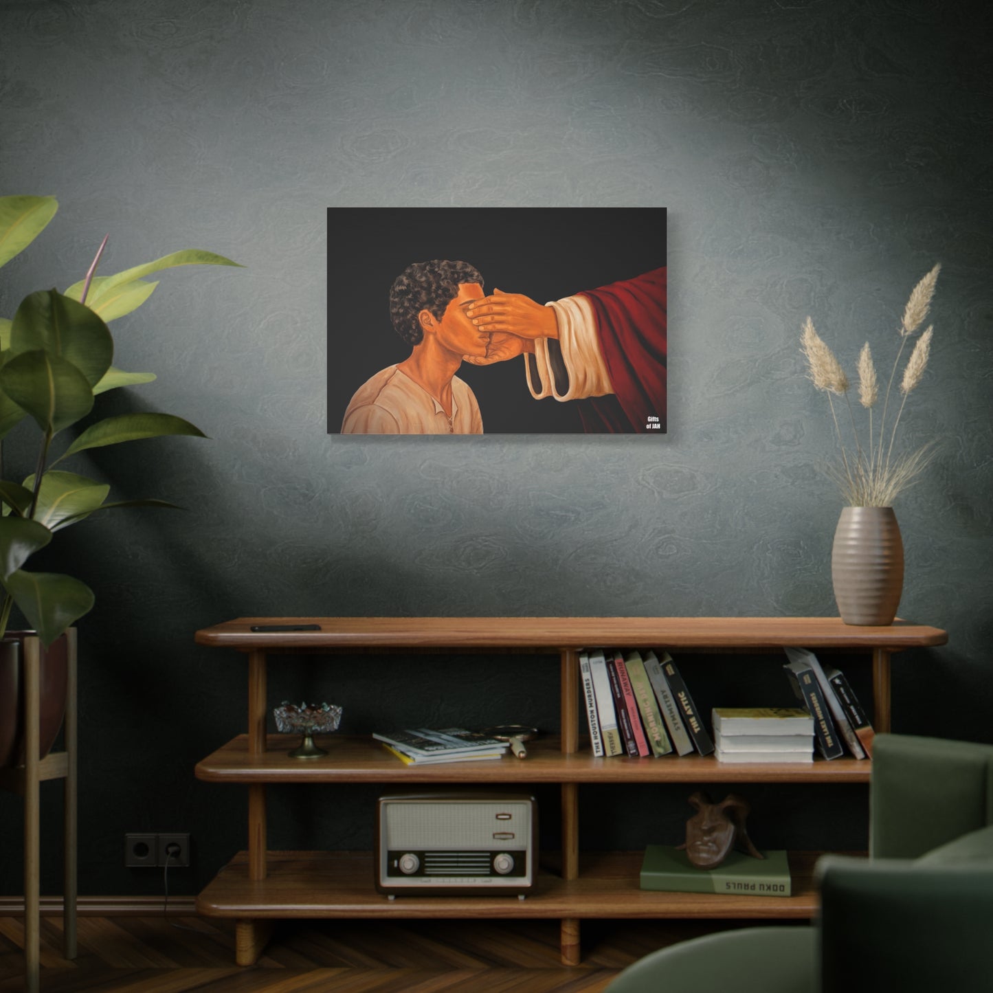 But Now I Can See Matte Canvas Print