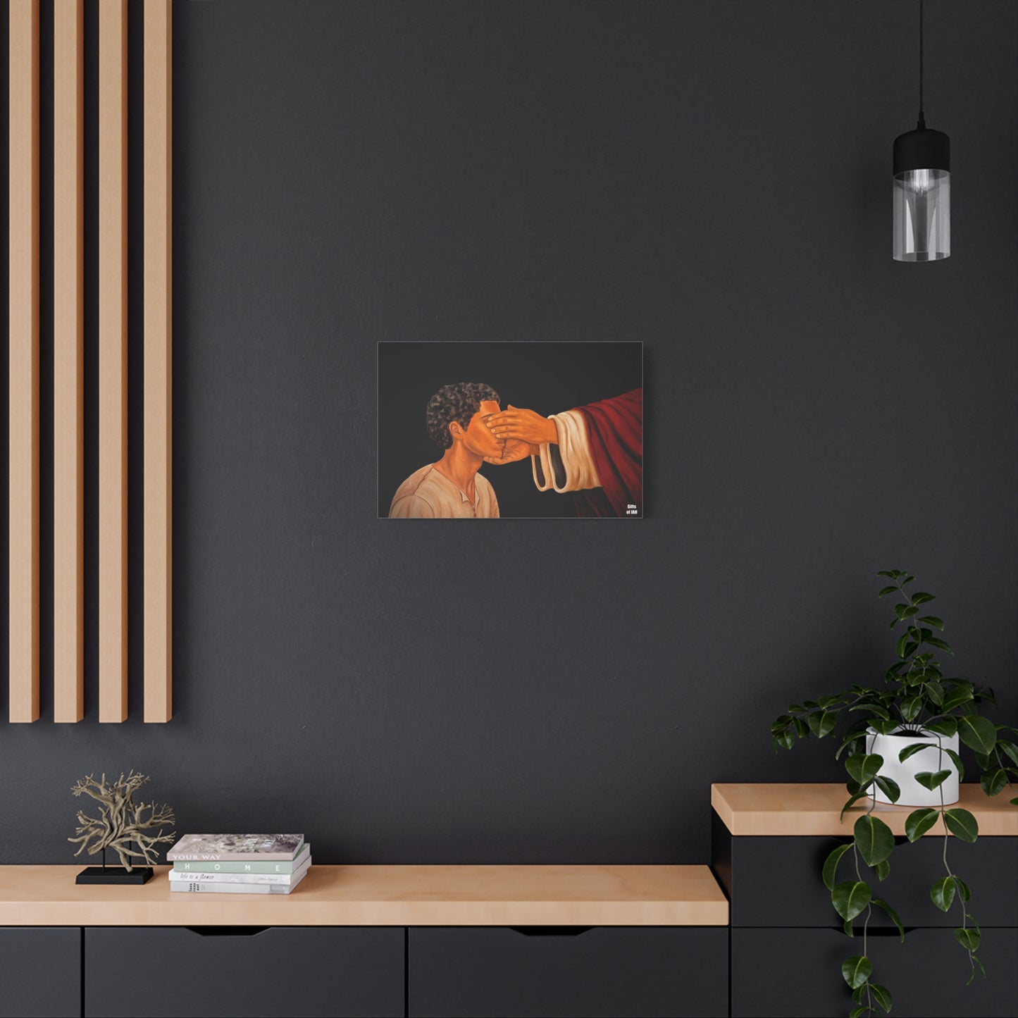 But Now I Can See Matte Canvas Print