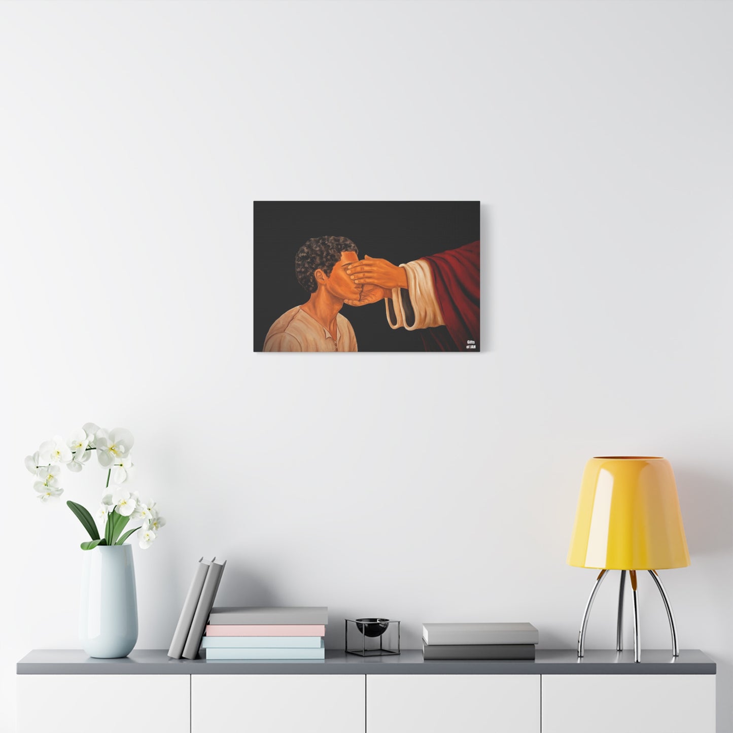But Now I Can See Matte Canvas Print