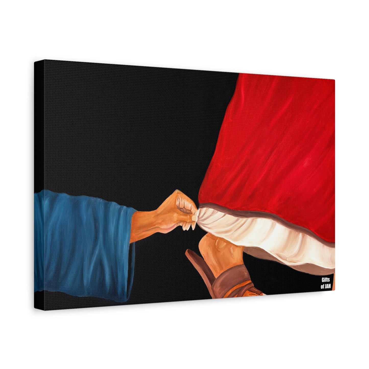 Faith's Silent Surrender | Religious Christian Painting