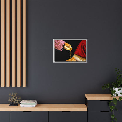 The Alabaster Box Framed Canvas