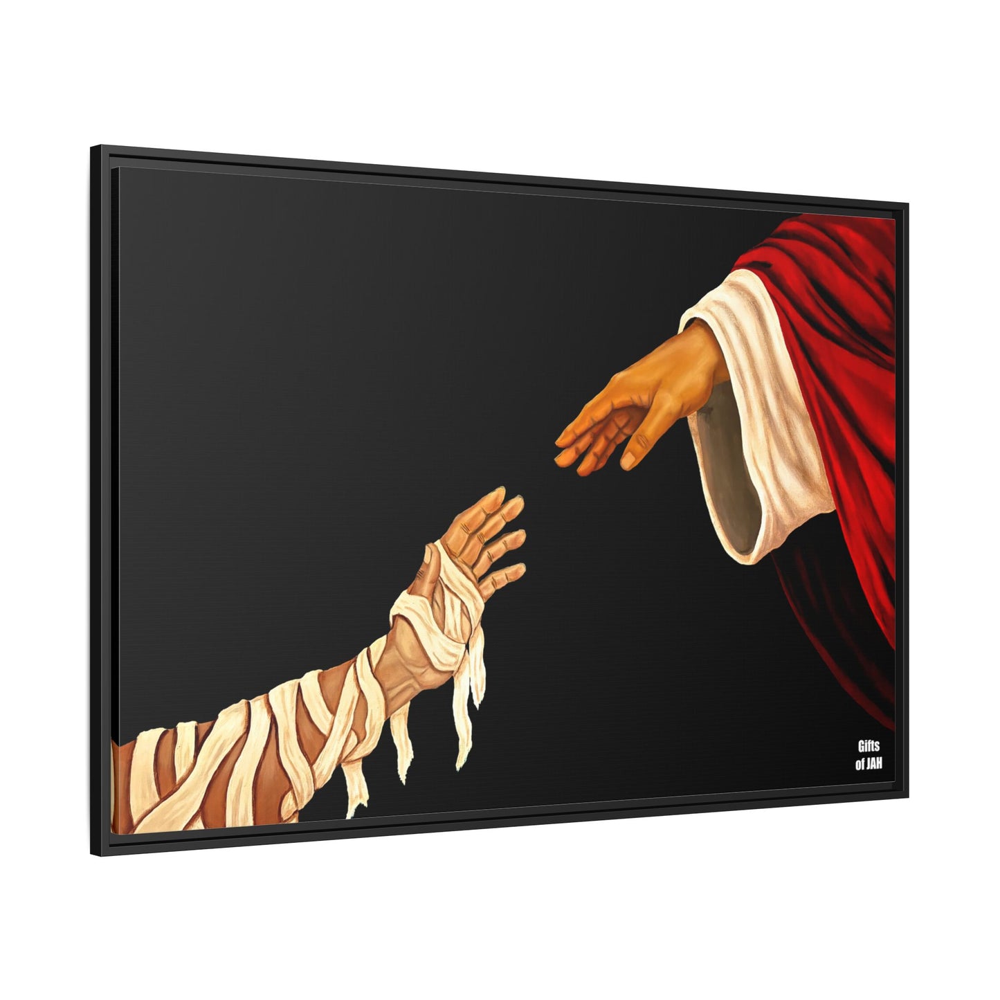 No Longer Bound Matte Canvas Framed Art
