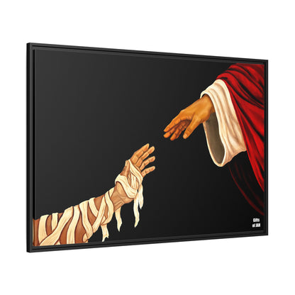 No Longer Bound Framed Canvas