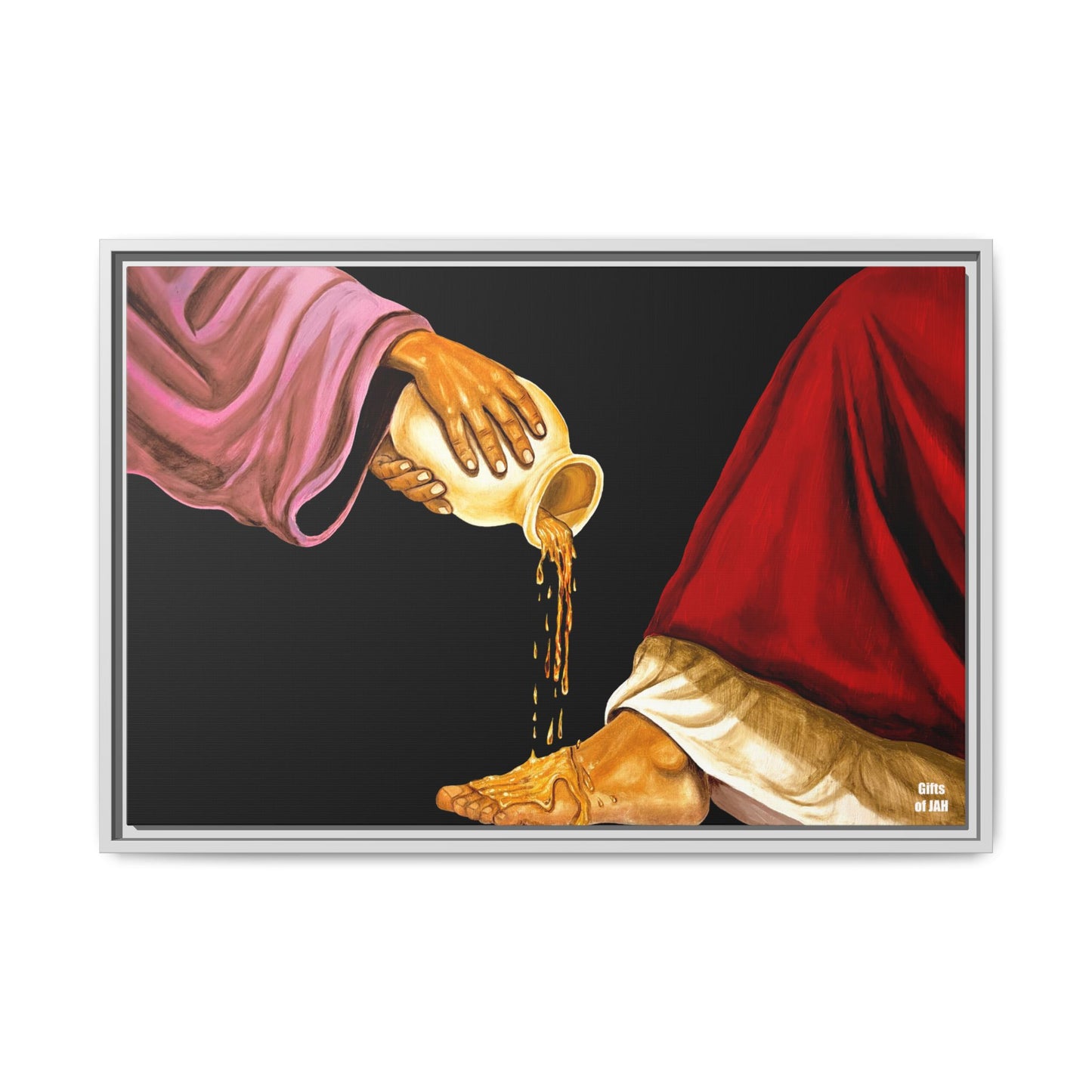 The Alabaster Jar Matte Canvas Framed Art