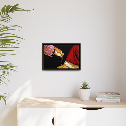 The Alabaster Box Framed Canvas
