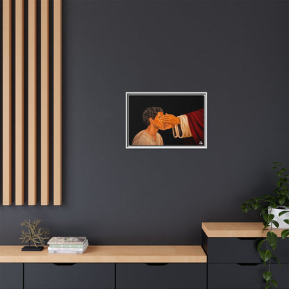 But Now I Can See Framed Canvas