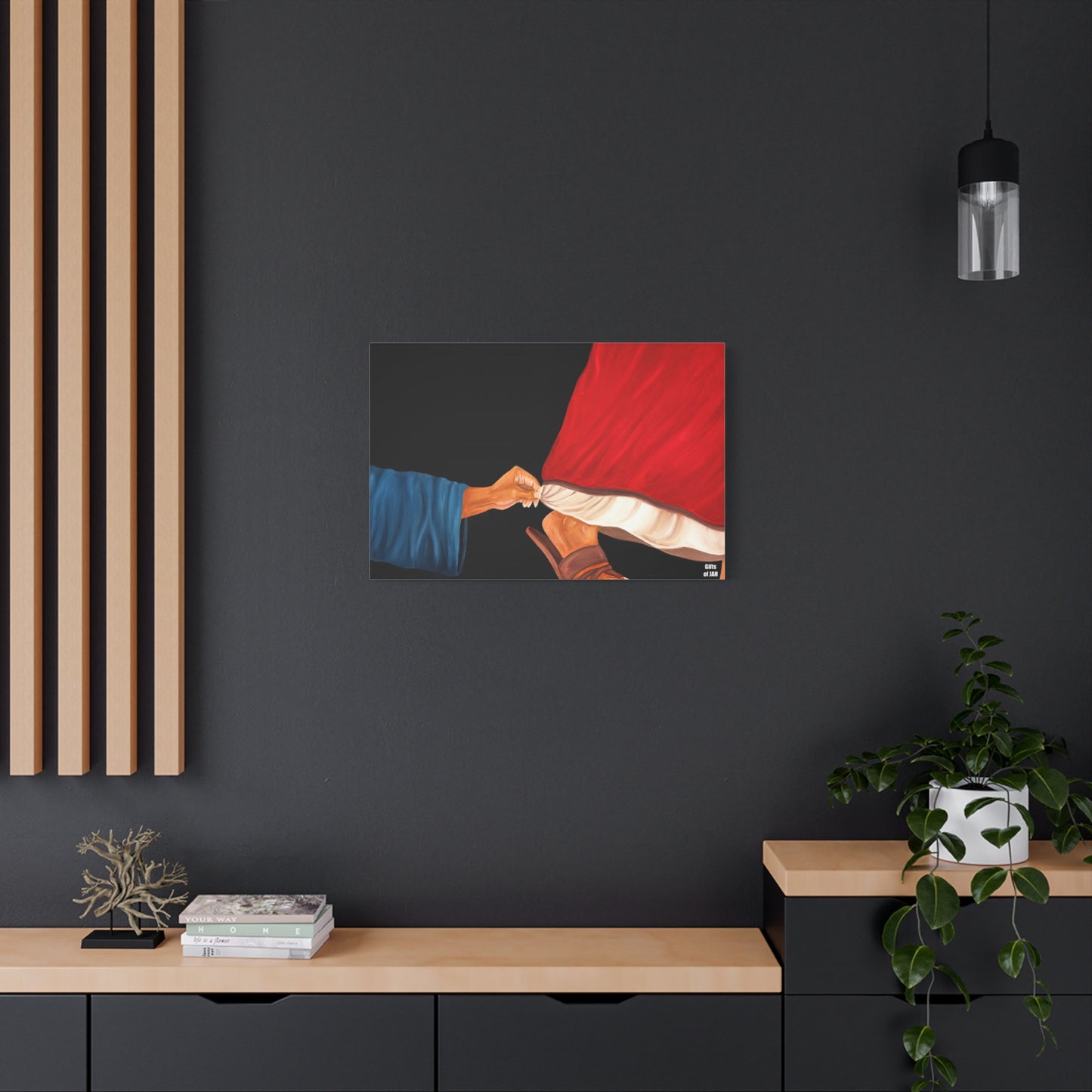 Faith's Silent Surrender | Religious Christian Painting
