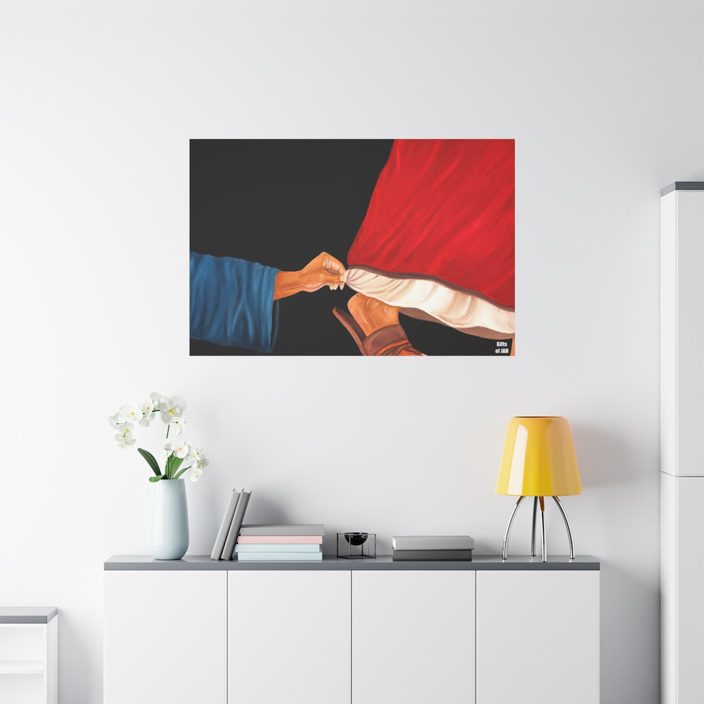 Faith's Silent Surrender | Religious Christian Painting