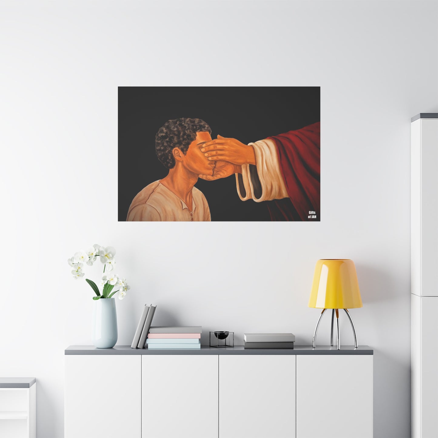But Now I Can See Matte Canvas Print