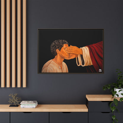 But Now I Can See Framed Canvas