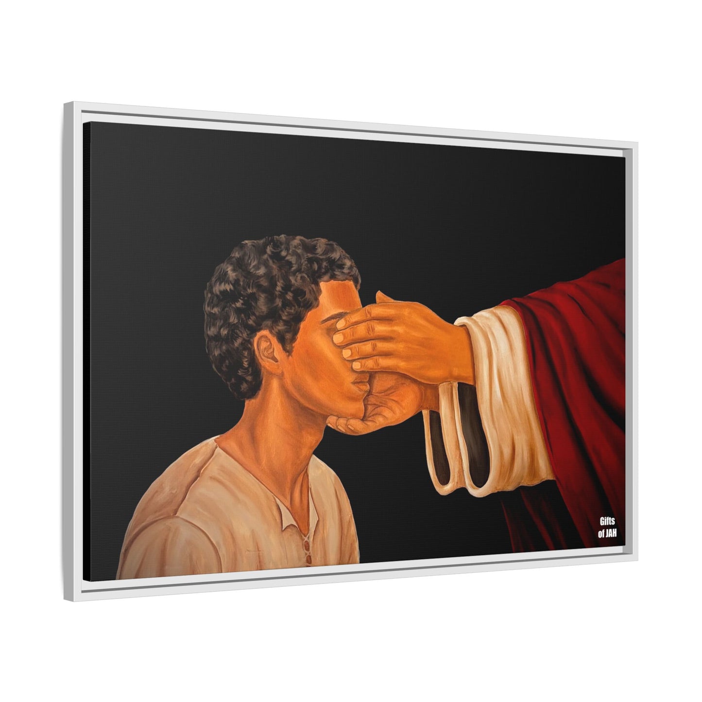 But Now I Can See Matte Canvas Framed Art