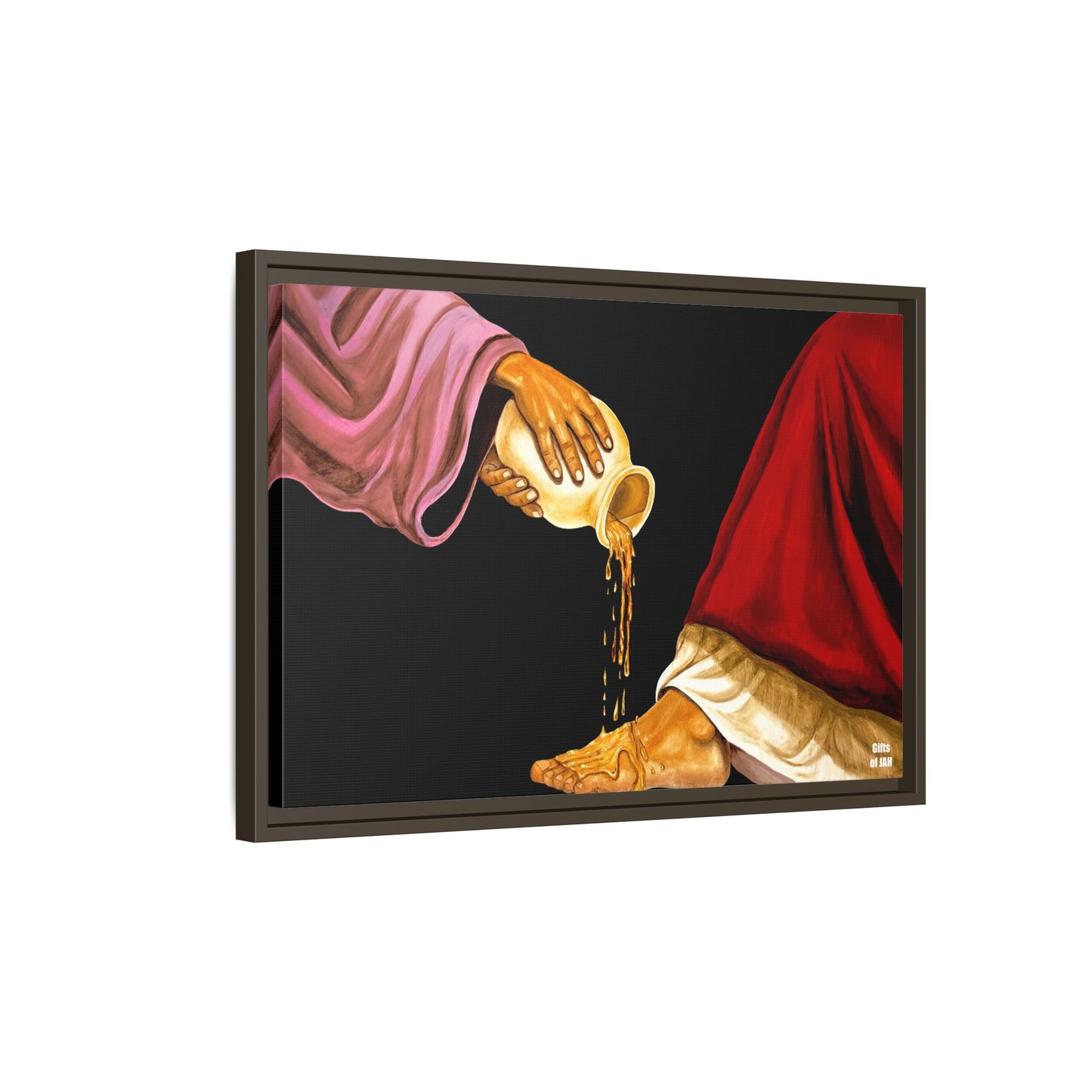 The Alabaster Jar Matte Canvas Framed Art