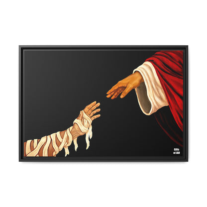 No Longer Bound Framed Canvas