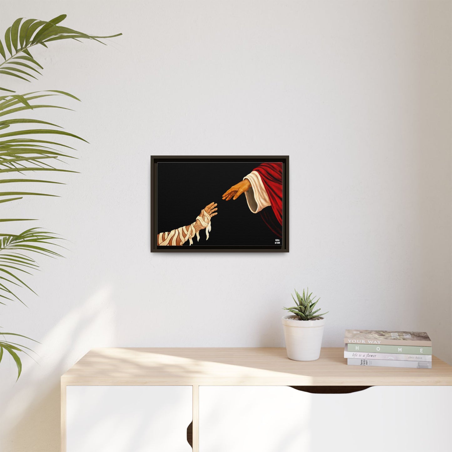 No Longer Bound Matte Canvas Framed Art