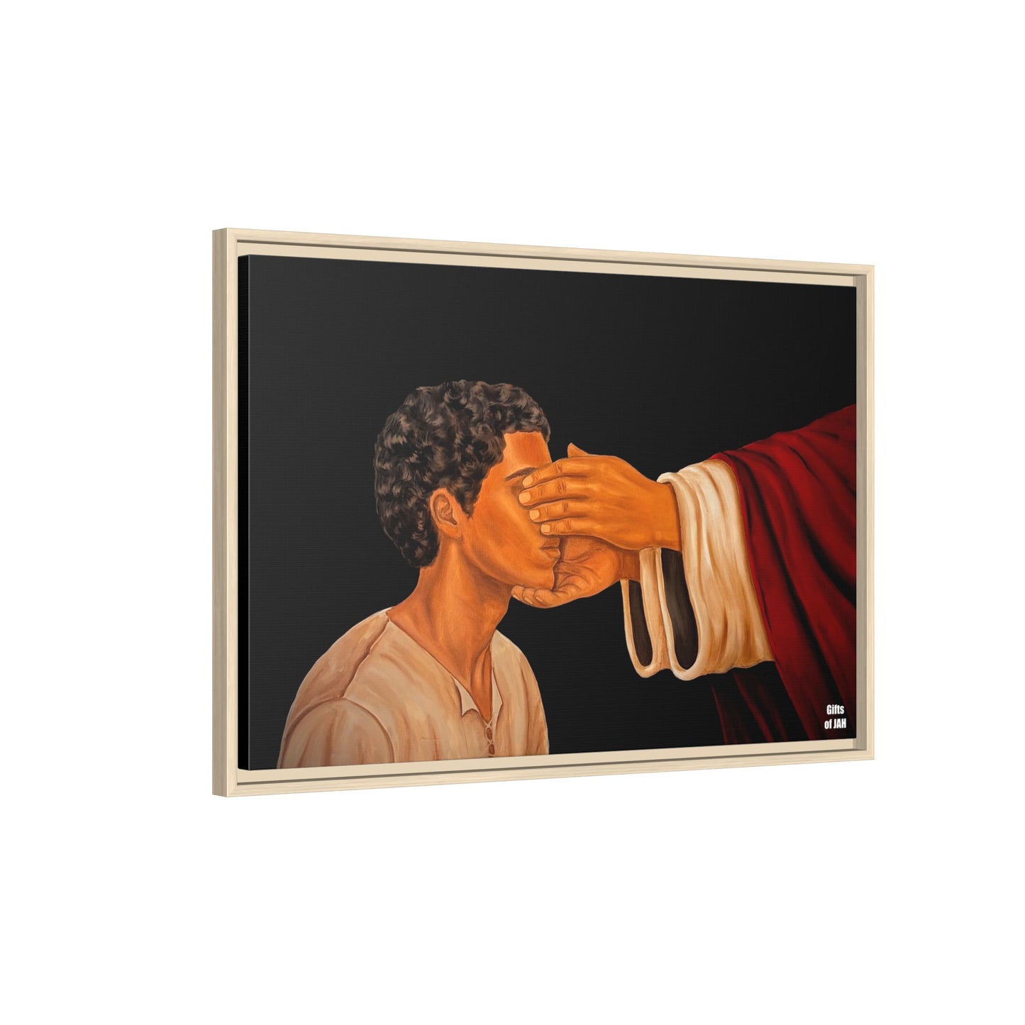But Now I Can See Matte Canvas Framed Art