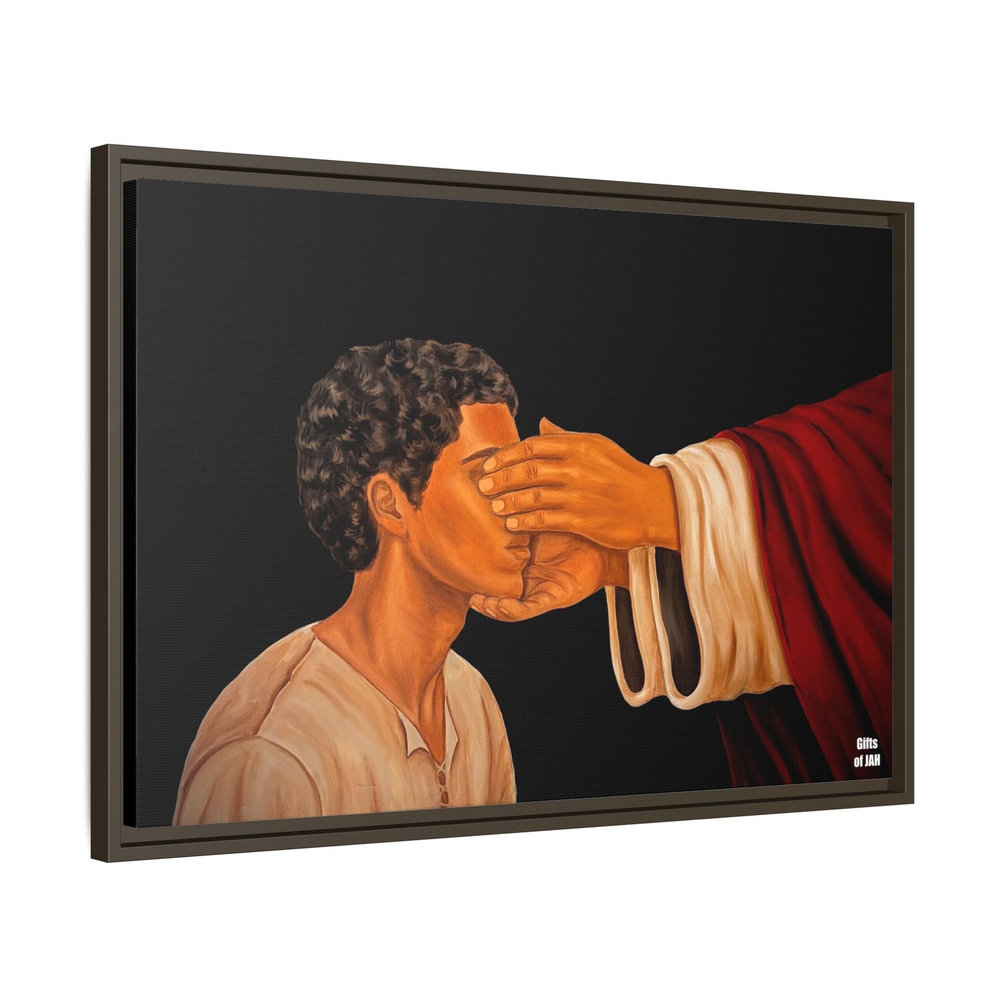 But Now I Can See Matte Canvas Framed Art
