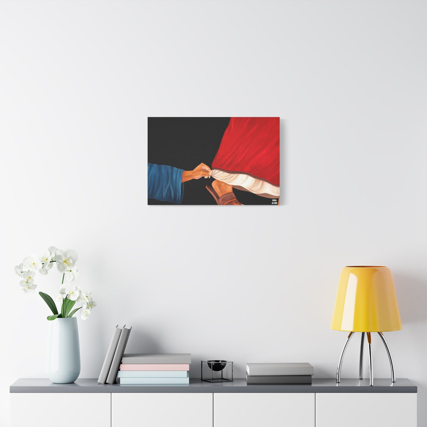 Faith's Silent Surrender | Religious Christian Painting