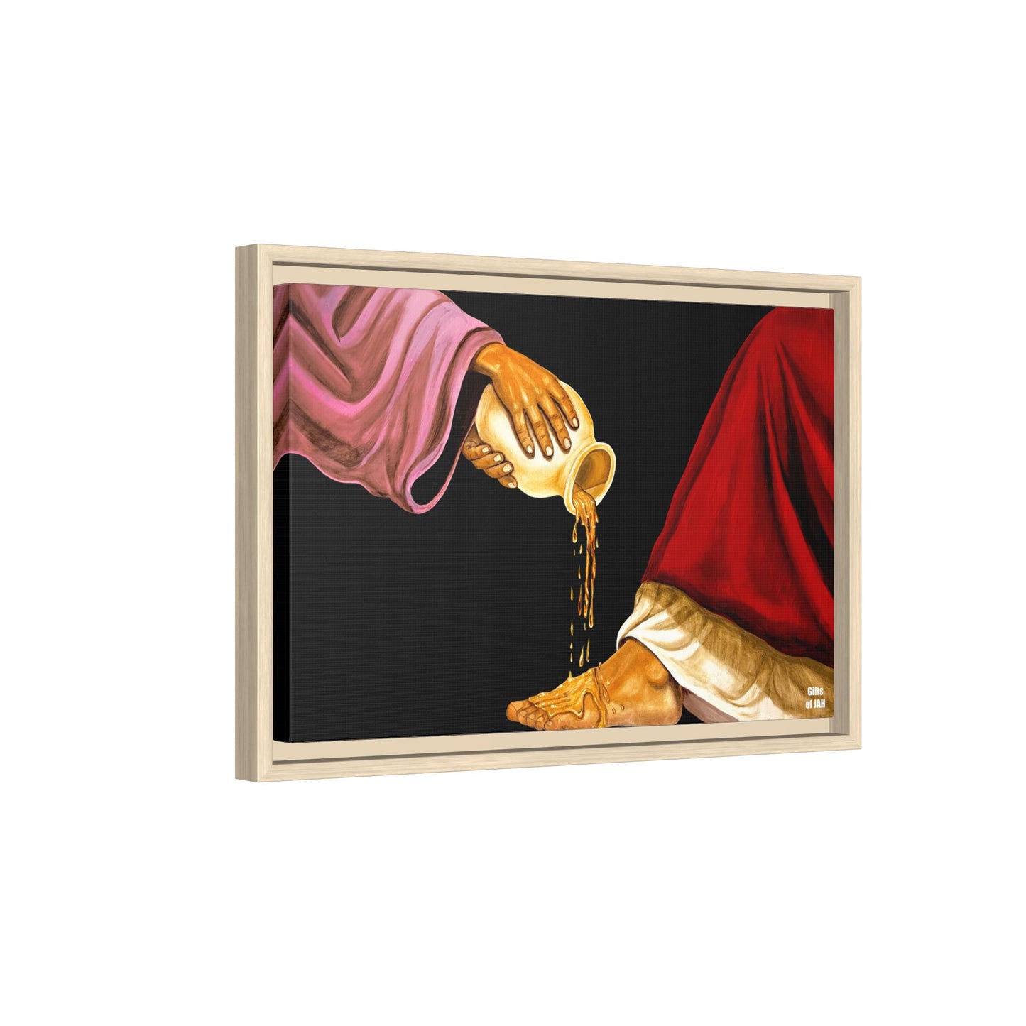 The Alabaster Jar Matte Canvas Framed Art