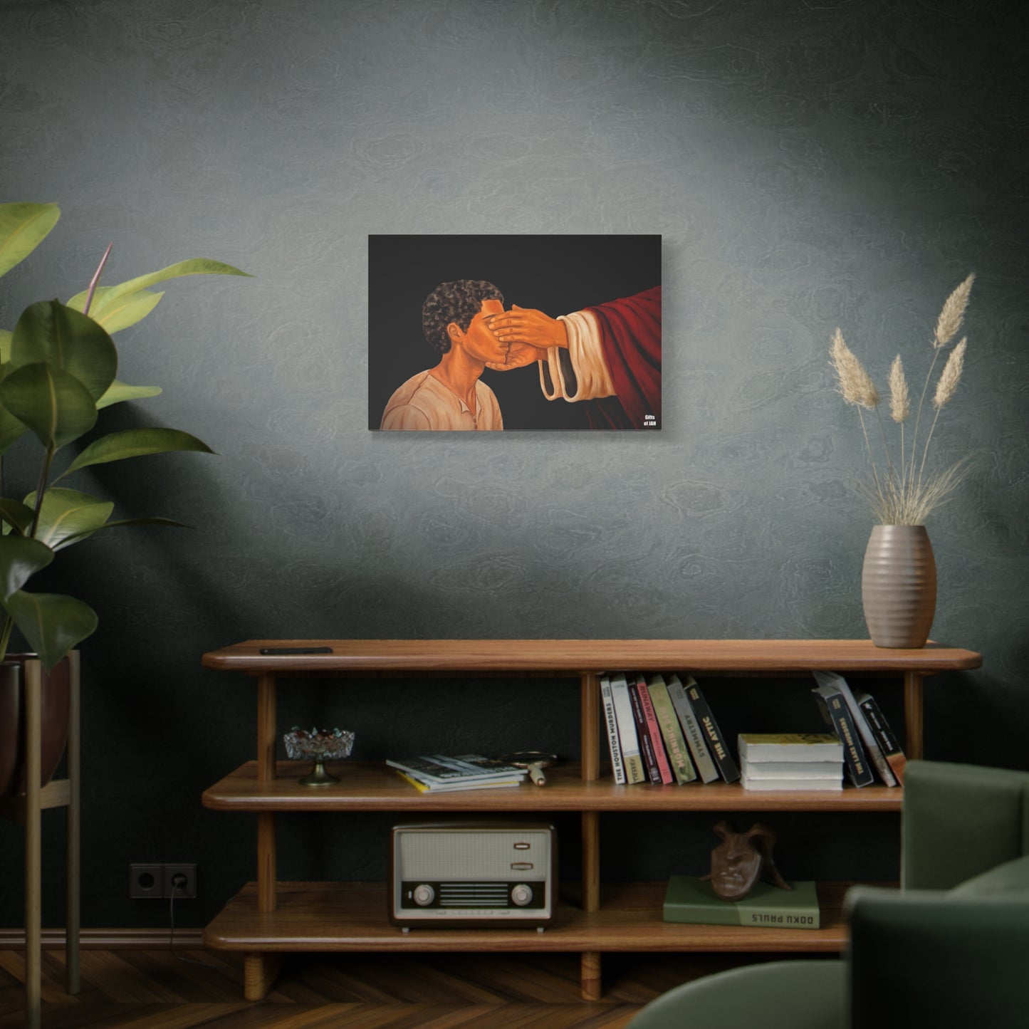 But Now I Can See Matte Canvas Print