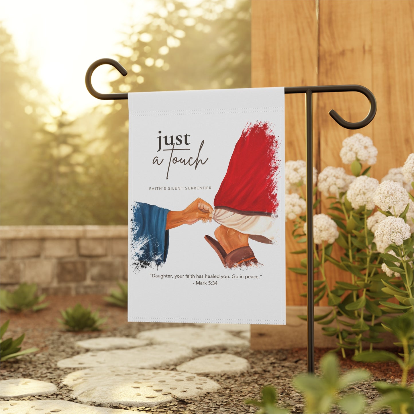 Faith's Silent Surrender Garden & House Banner