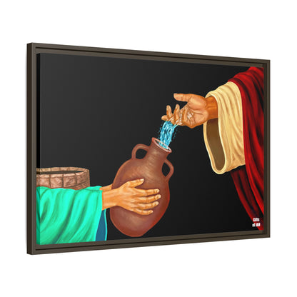 Living Water Framed Canvas