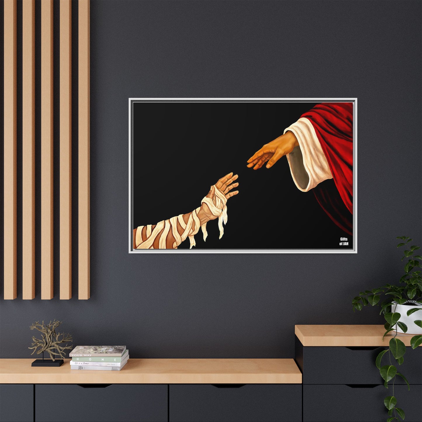 No Longer Bound Matte Canvas Framed Art