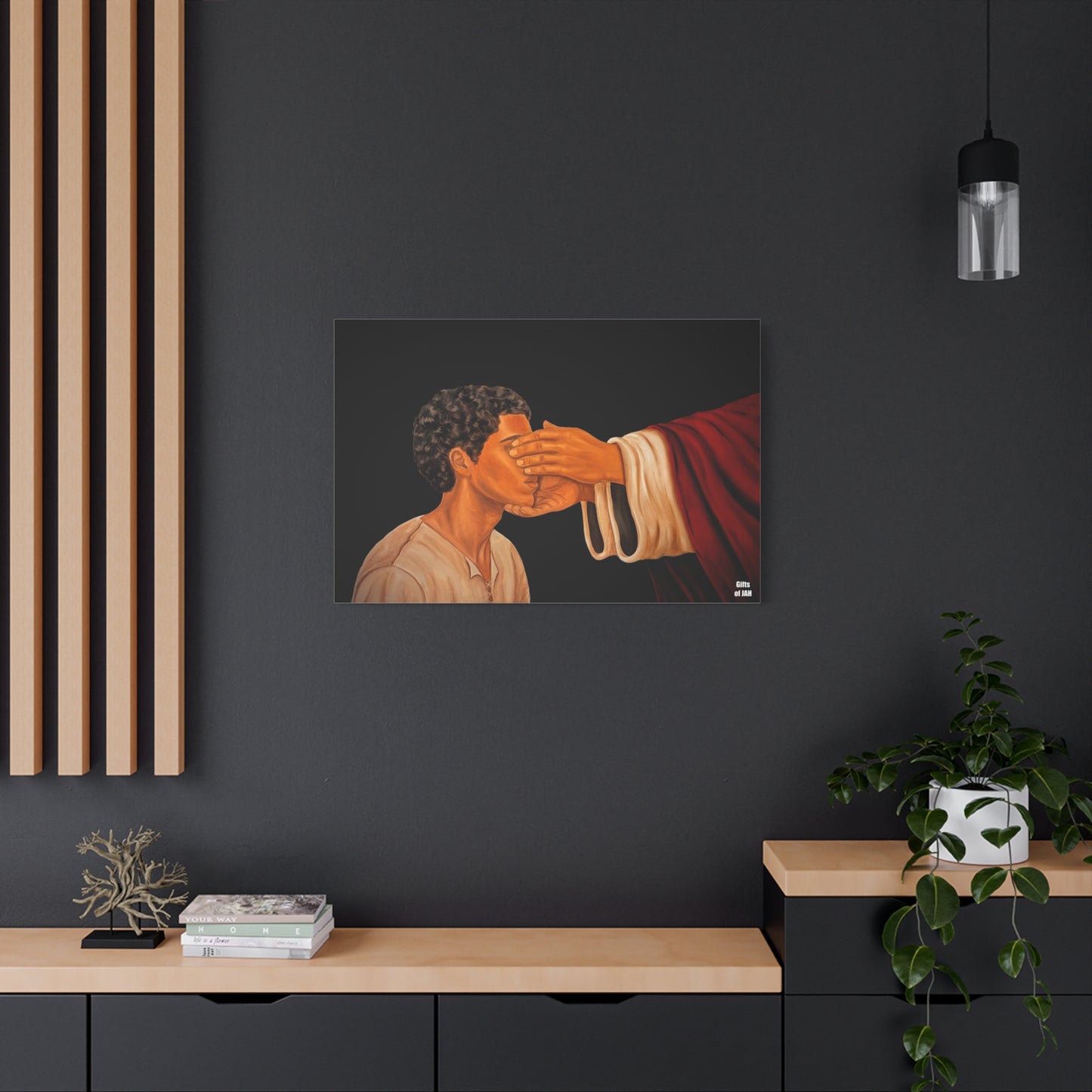 But Now I Can See Matte Canvas Print
