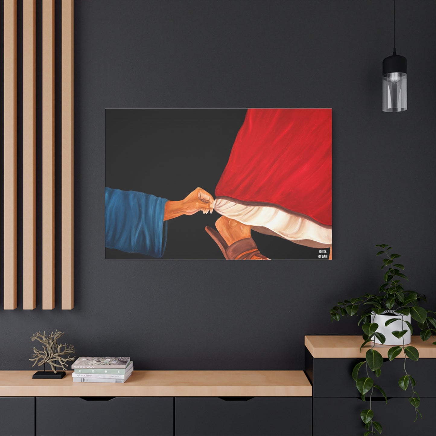 Faith's Silent Surrender | Religious Christian Painting