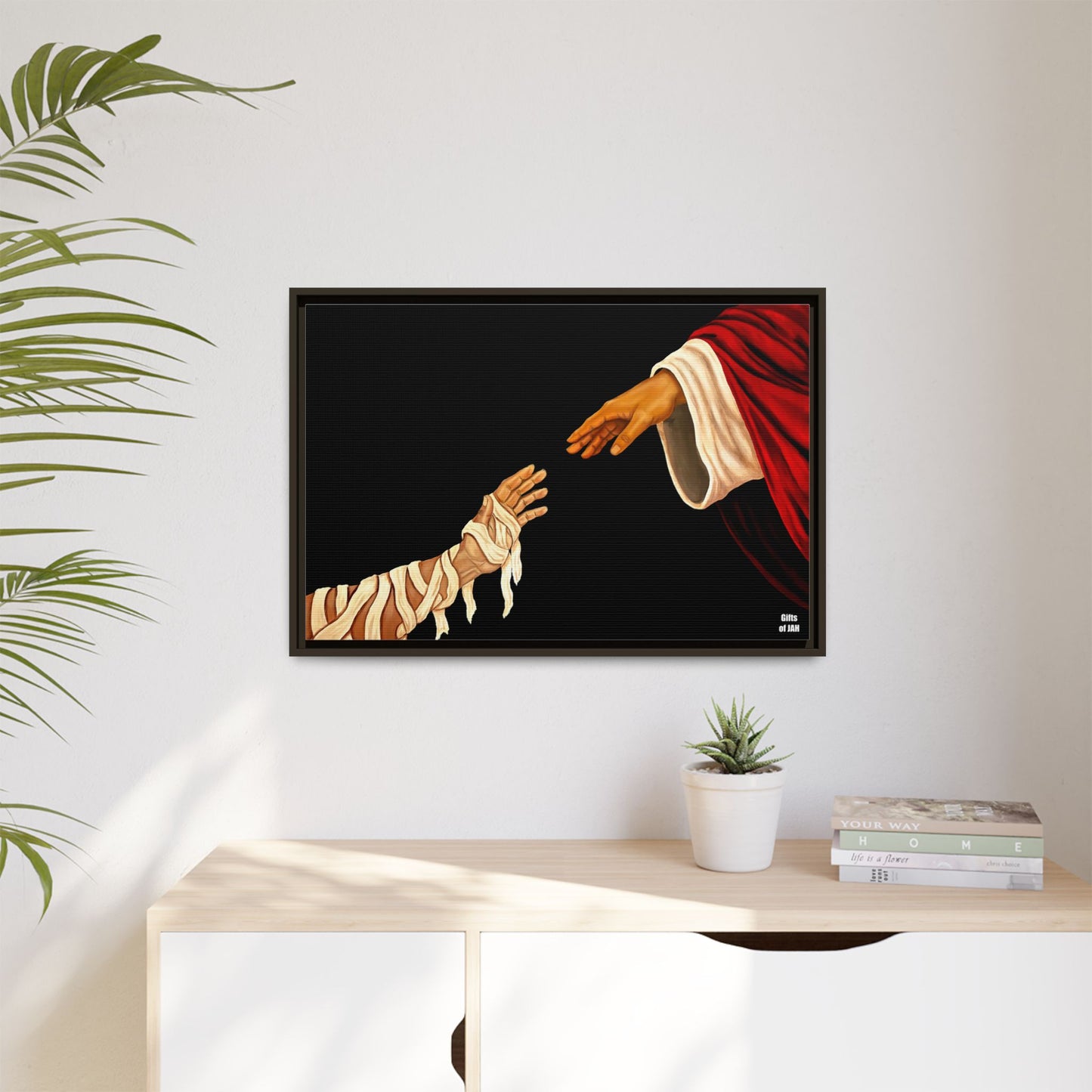 No Longer Bound Matte Canvas Framed Art