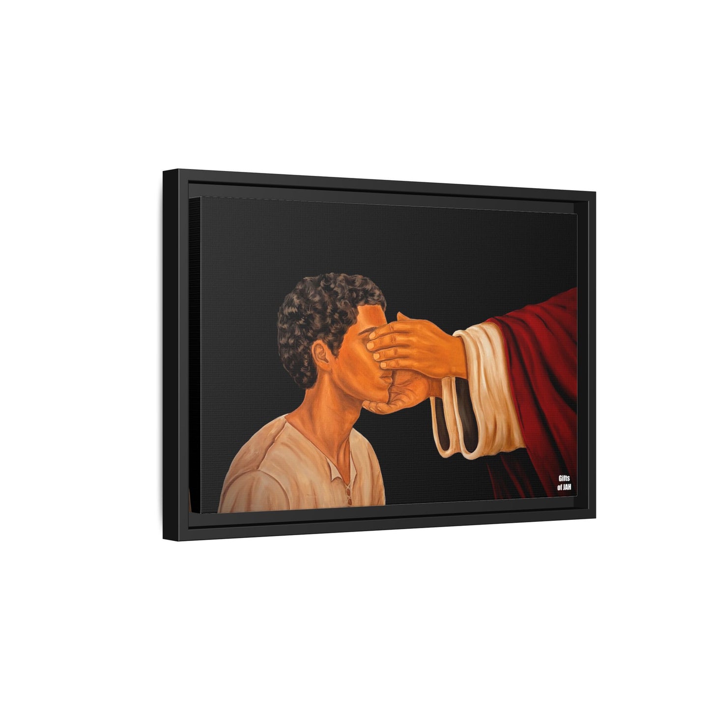 But Now I Can See Matte Canvas Framed Art