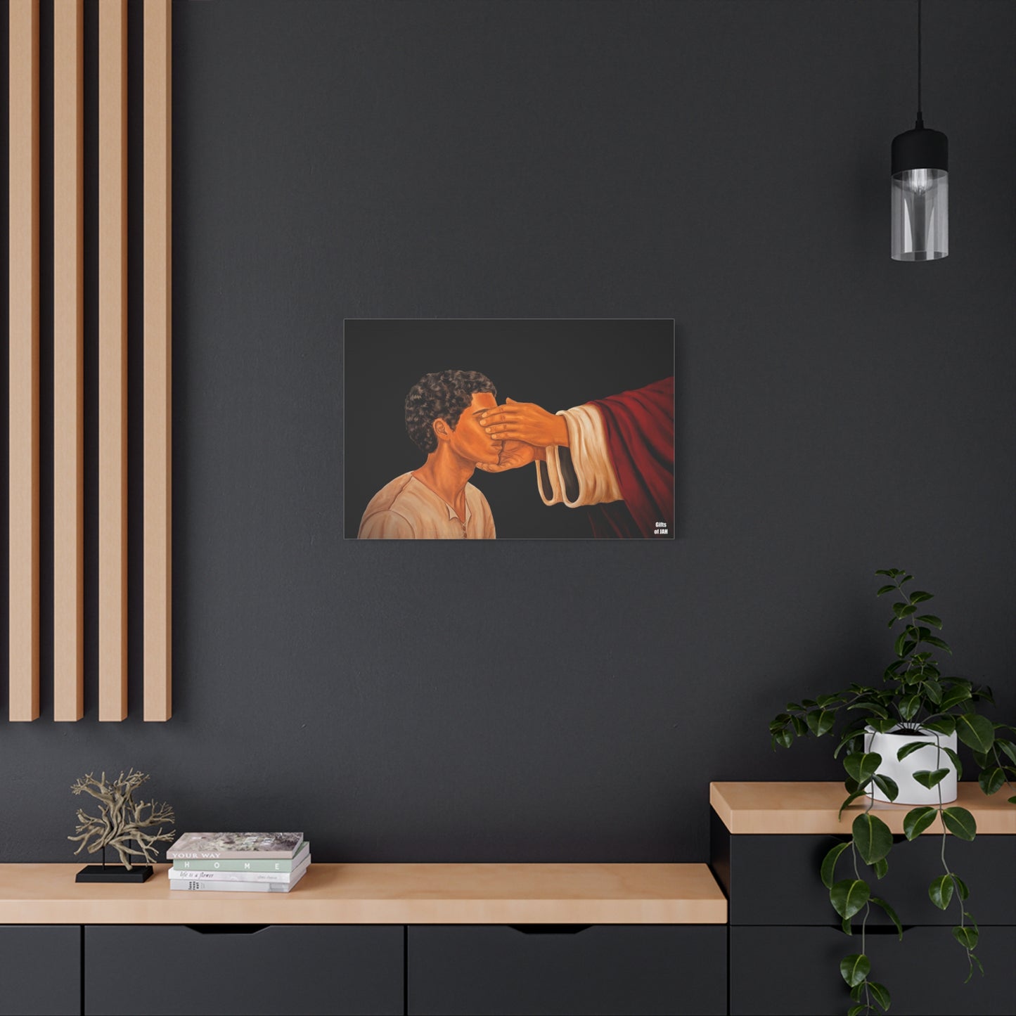 But Now I Can See Matte Canvas Print